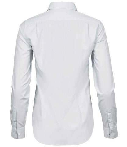 Tee Jays - Ladies Stretch Luxury Long Sleeve Poplin Shirt - Pierre Francis