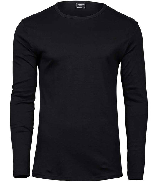 Tee Jays - T-shirt interlock à manches longues