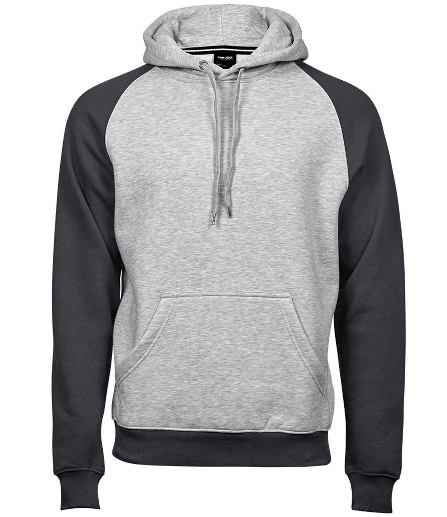 Tee Jays - Two Tone Raglan Hooded Sweatshirt