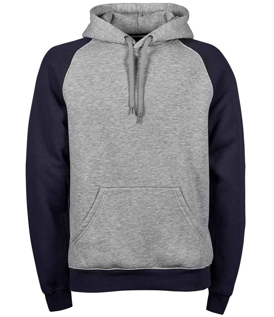 Tee Jays - Two Tone Raglan Hooded Sweatshirt