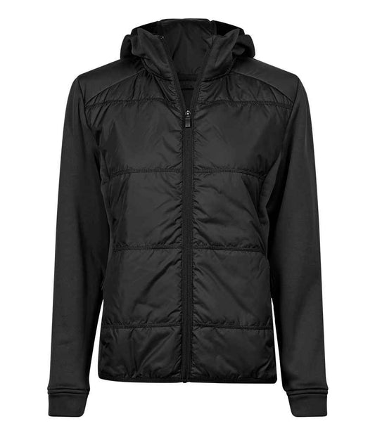 Tee Jays - Ladies Hybrid-Stretch Hooded Jacket - Pierre Francis