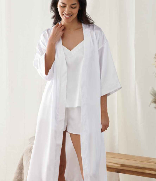 Towel City - Ladies Satin Robe - Pierre Francis