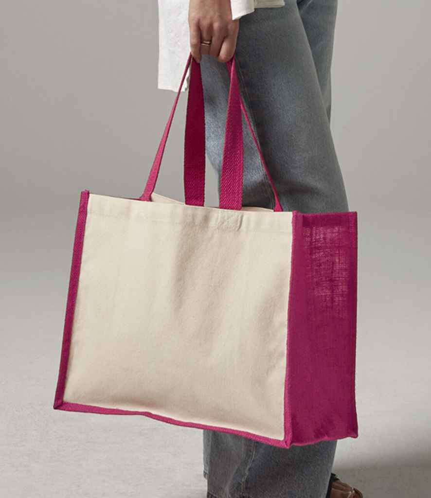 Westford Mill - Printers Jute Classic Shopper - Pierre Francis