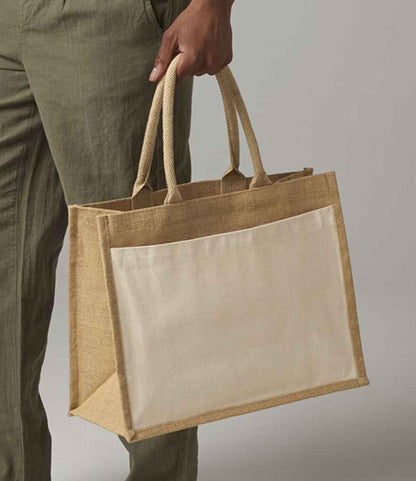 Westford Mill - Pocket Jute Shopper - Pierre Francis