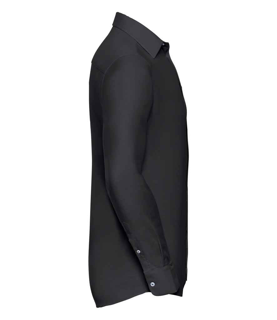 Russell Collection - Long Sleeve Tailored Oxford Shirt - Pierre Francis
