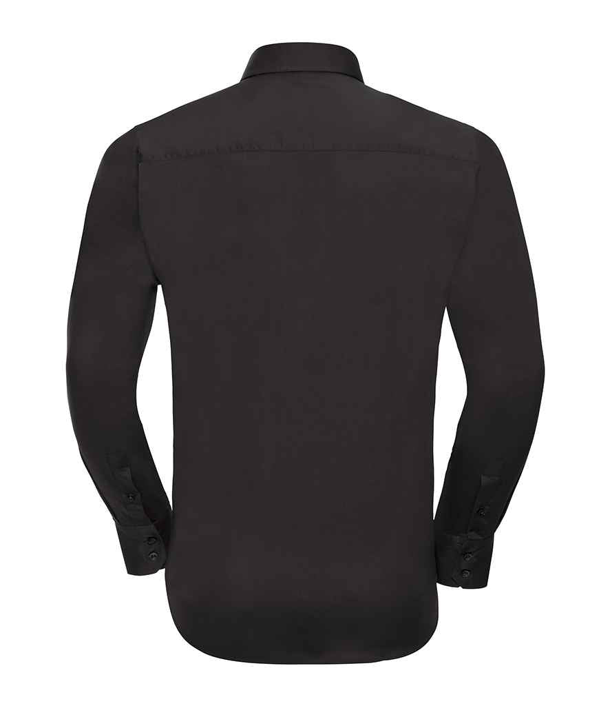 Russell Collection - Long Sleeve Easy Care Fitted Shirt - Pierre Francis