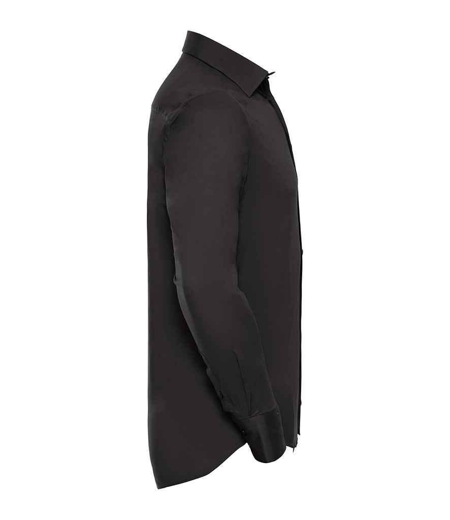 Russell Collection - Long Sleeve Easy Care Fitted Shirt - Pierre Francis