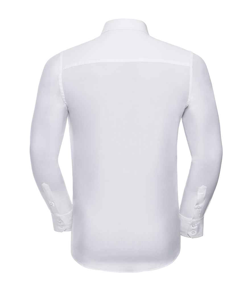 Russell Collection - Long Sleeve Easy Care Fitted Shirt - Pierre Francis