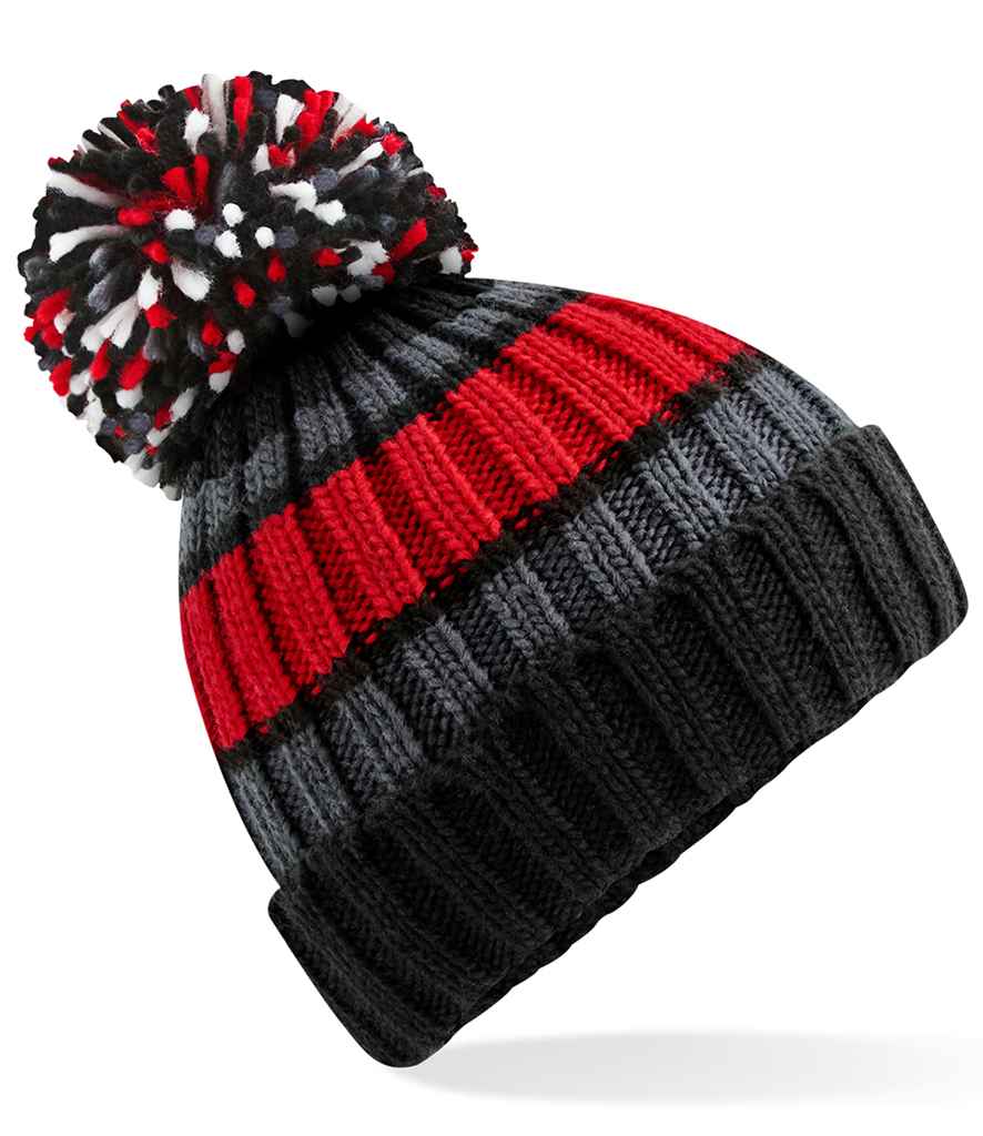 Beechfield - Hygge Striped Beanie - Pierre Francis