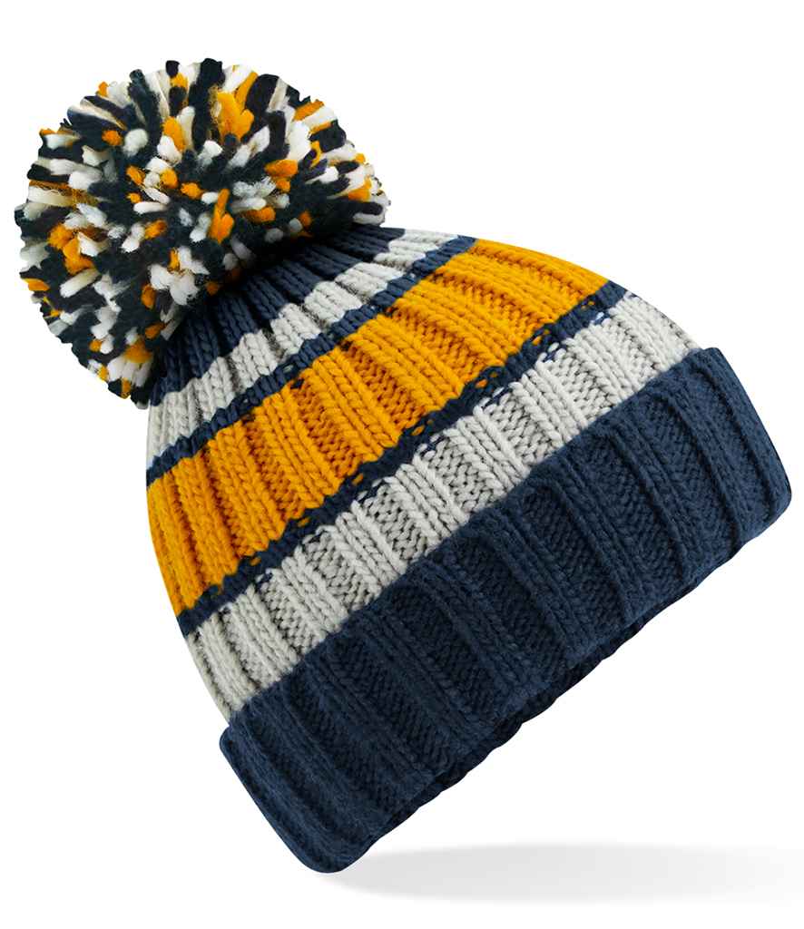 Beechfield - Hygge Striped Beanie - Pierre Francis