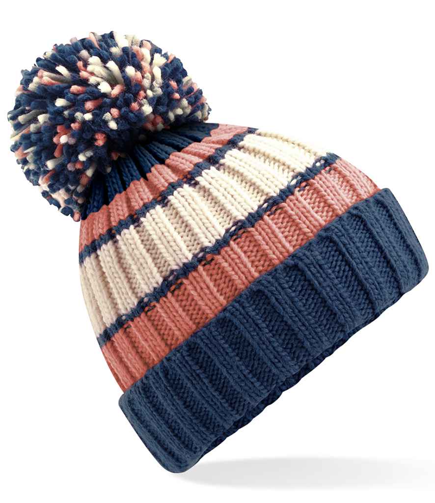 Beechfield - Hygge Striped Beanie - Pierre Francis