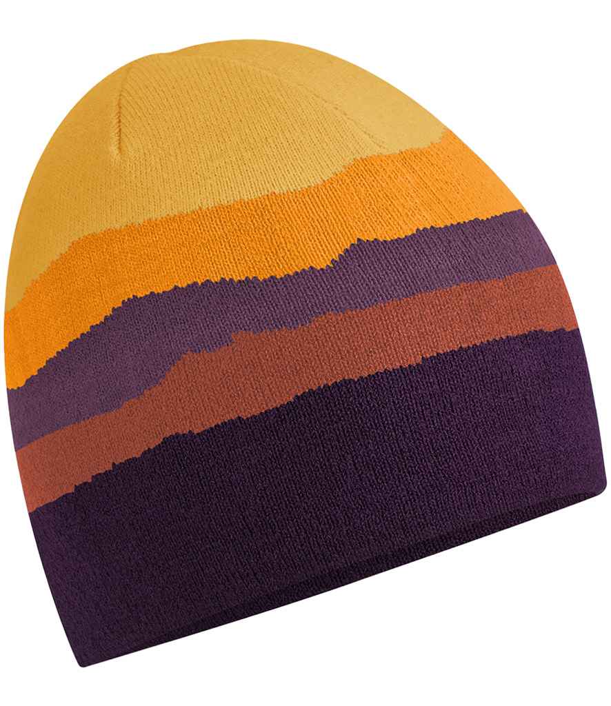 Beechfield - Mountain Peaks Pull-On Beanie - Pierre Francis