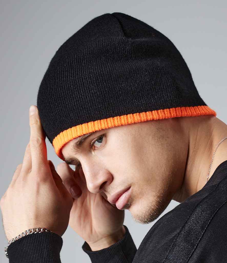 Beechfield - Two Tone Pull-On Beanie - Pierre Francis