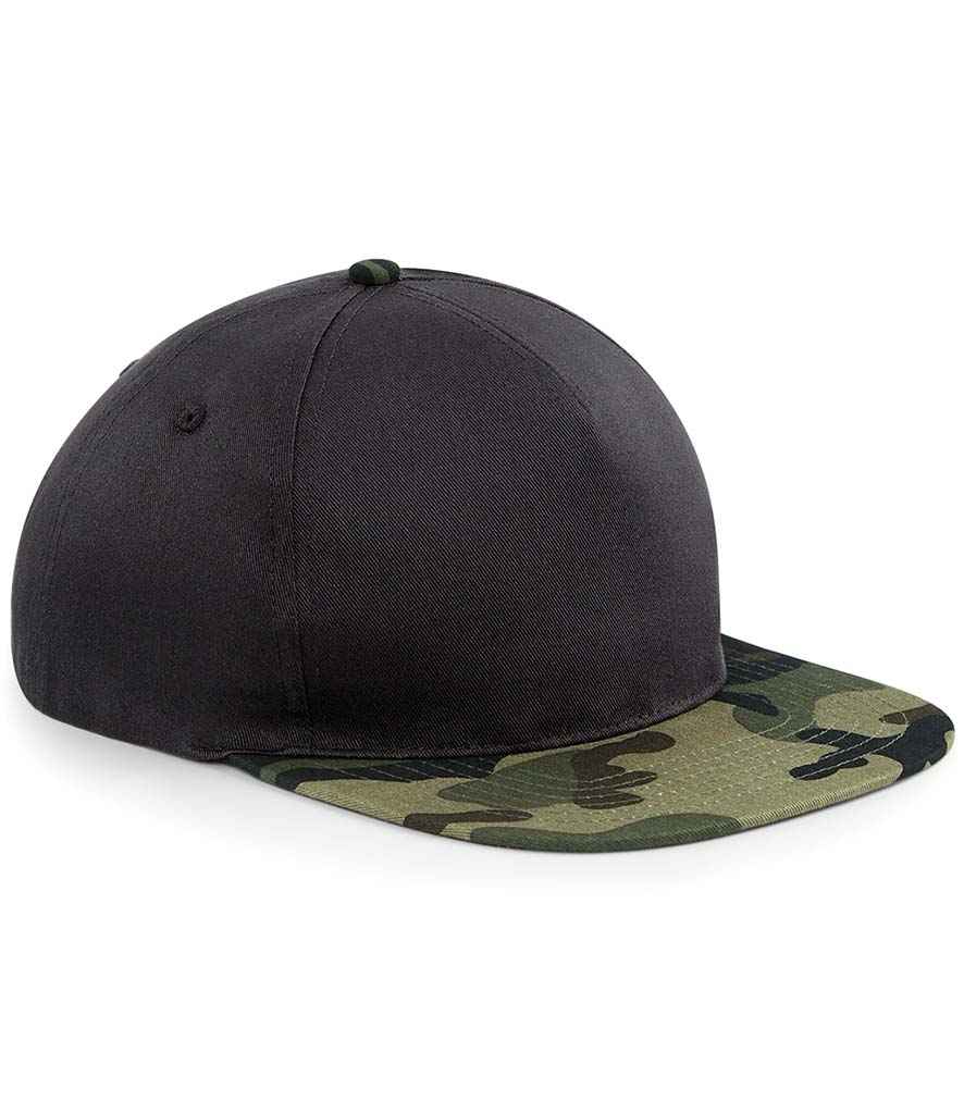 Beechfield - Camo Snapback Cap - Pierre Francis