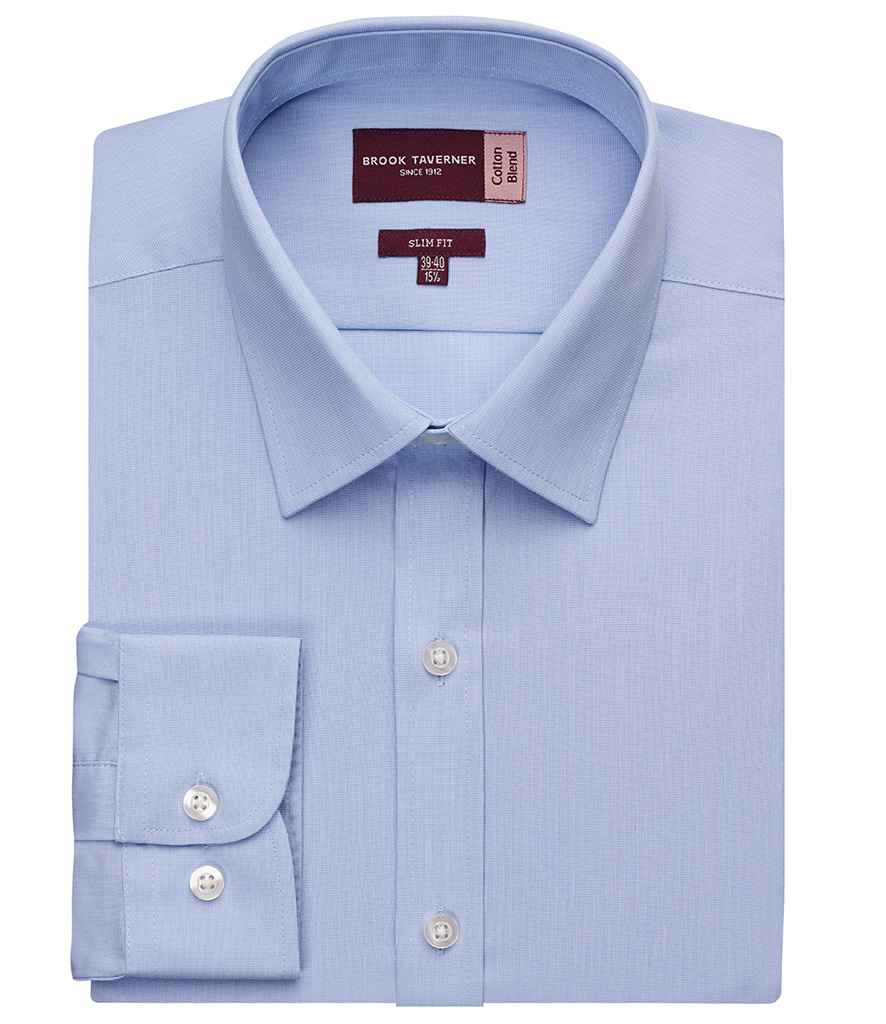 Brook Taverner - Pisa Long Sleeve Slim Fit Shirt - Pierre Francis