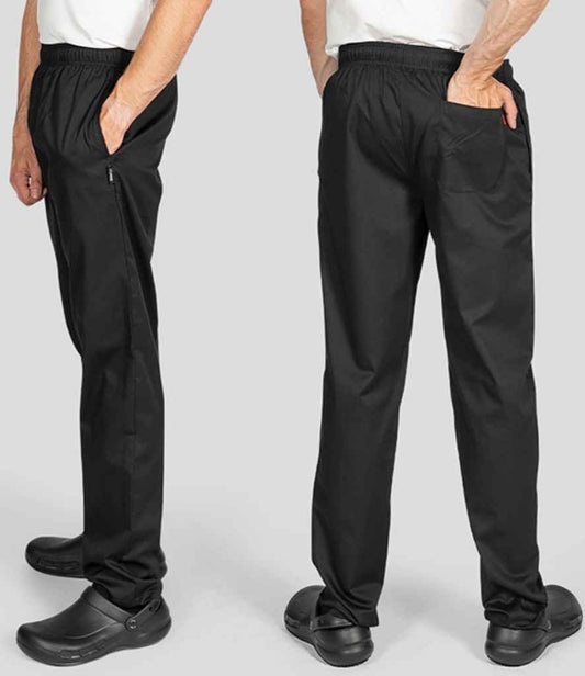 Dennys - Unisex Elasticated Chef's Trousers - Pierre Francis