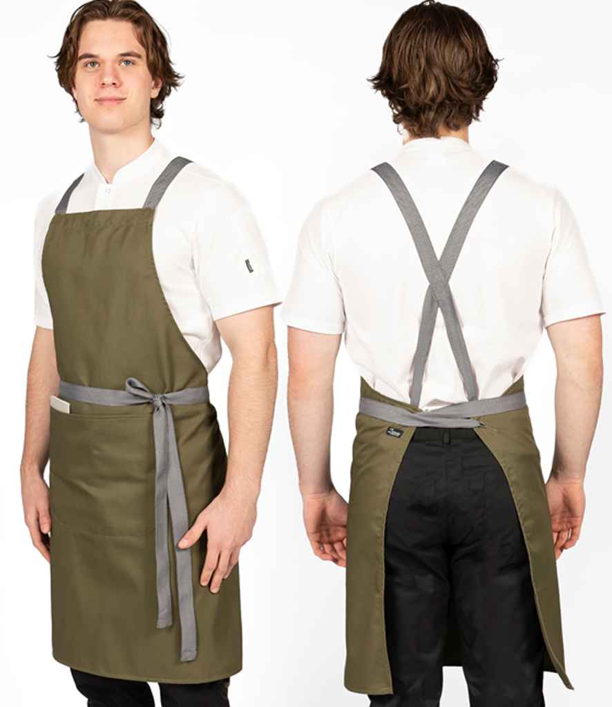 Dennys - Cross Back Apron - Pierre Francis