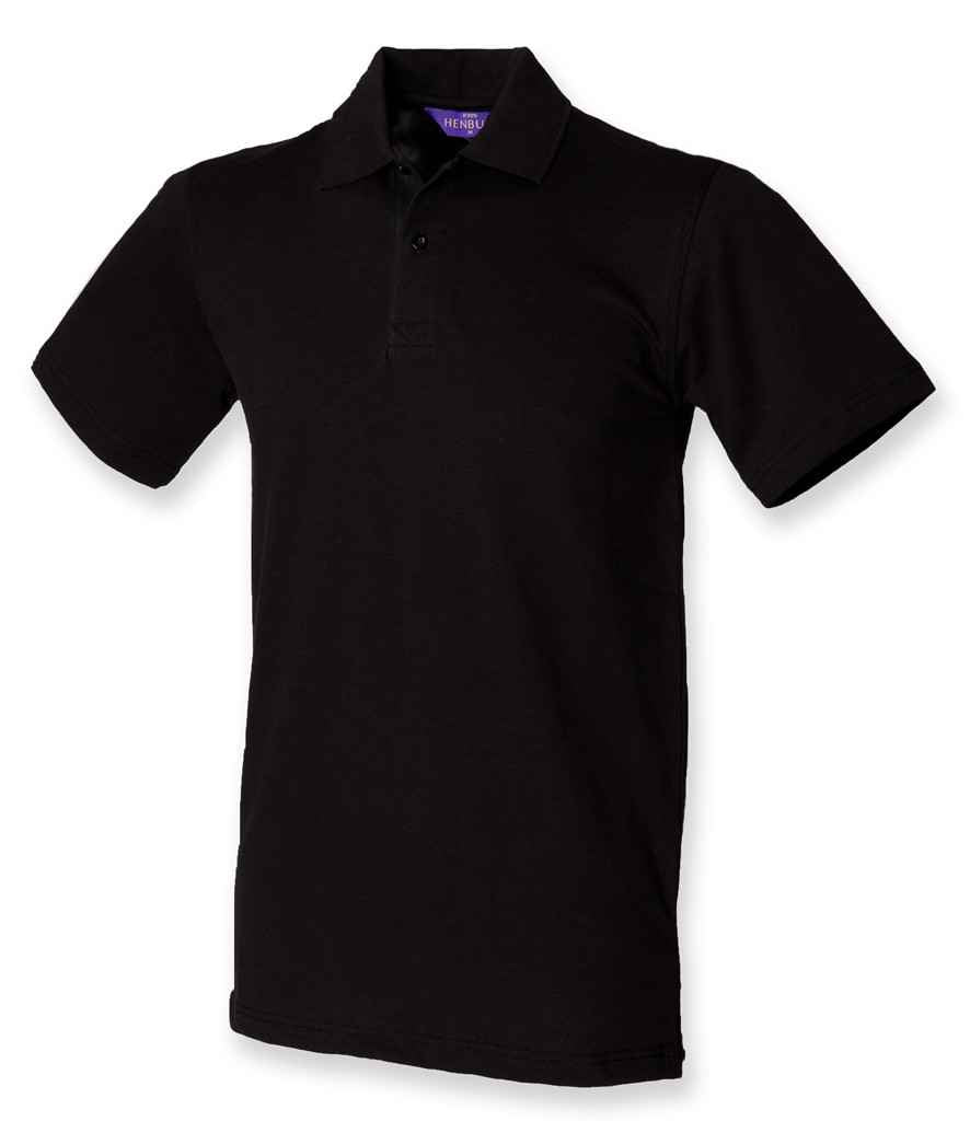 Henbury - Unisex Stretch Cotton Piqué Polo Shirt - Pierre Francis