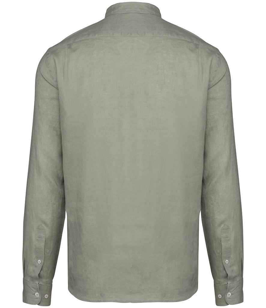 Native Spirit - Long Sleeve Linen Shirt - Pierre Francis