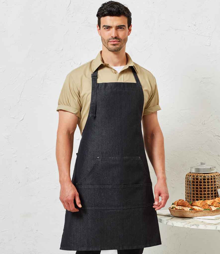 Premier - Denim Bib Apron - Pierre Francis