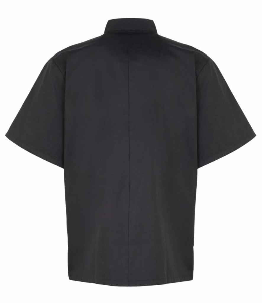 Premier - Short Sleeve Stud Front Chef's Jacket - Pierre Francis