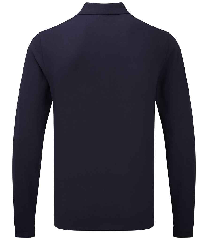 Premier - Essential Unisex Long Sleeve Polo Shirt - Pierre Francis