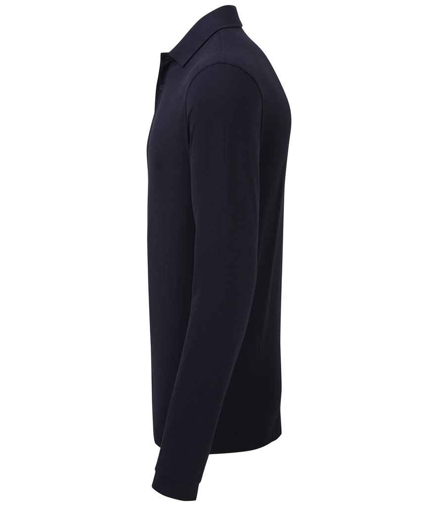 Premier - Essential Unisex Long Sleeve Polo Shirt - Pierre Francis