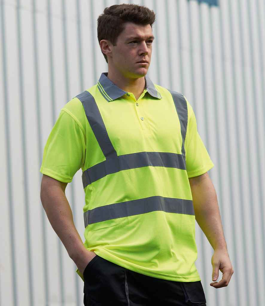 Portwest Hi-Vis Polo Shirt - Pierre Francis