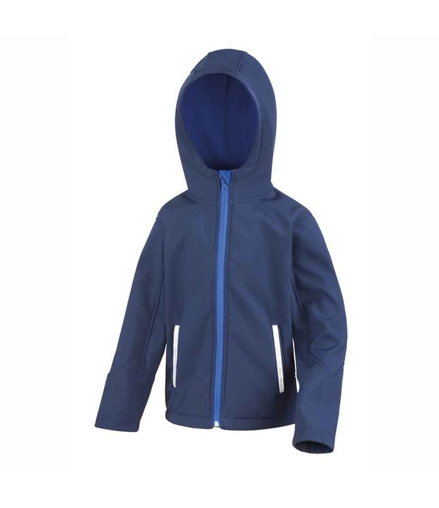 Result - Core Kids TX Performance Hooded Soft Shell Jacket - Pierre Francis