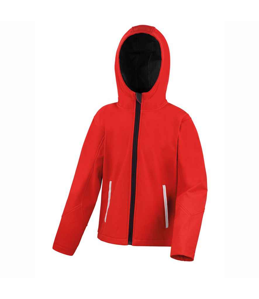 Result - Core Kids TX Performance Hooded Soft Shell Jacket - Pierre Francis