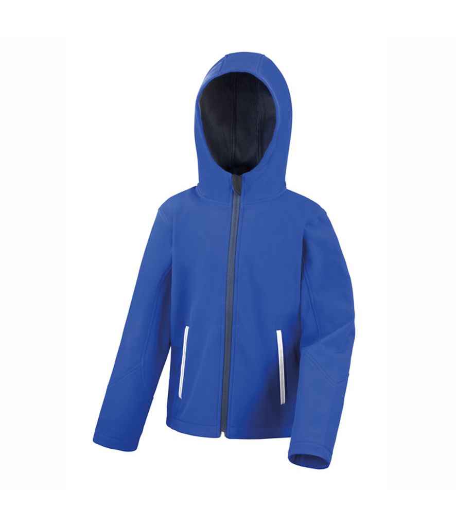 Result - Core Kids TX Performance Hooded Soft Shell Jacket - Pierre Francis