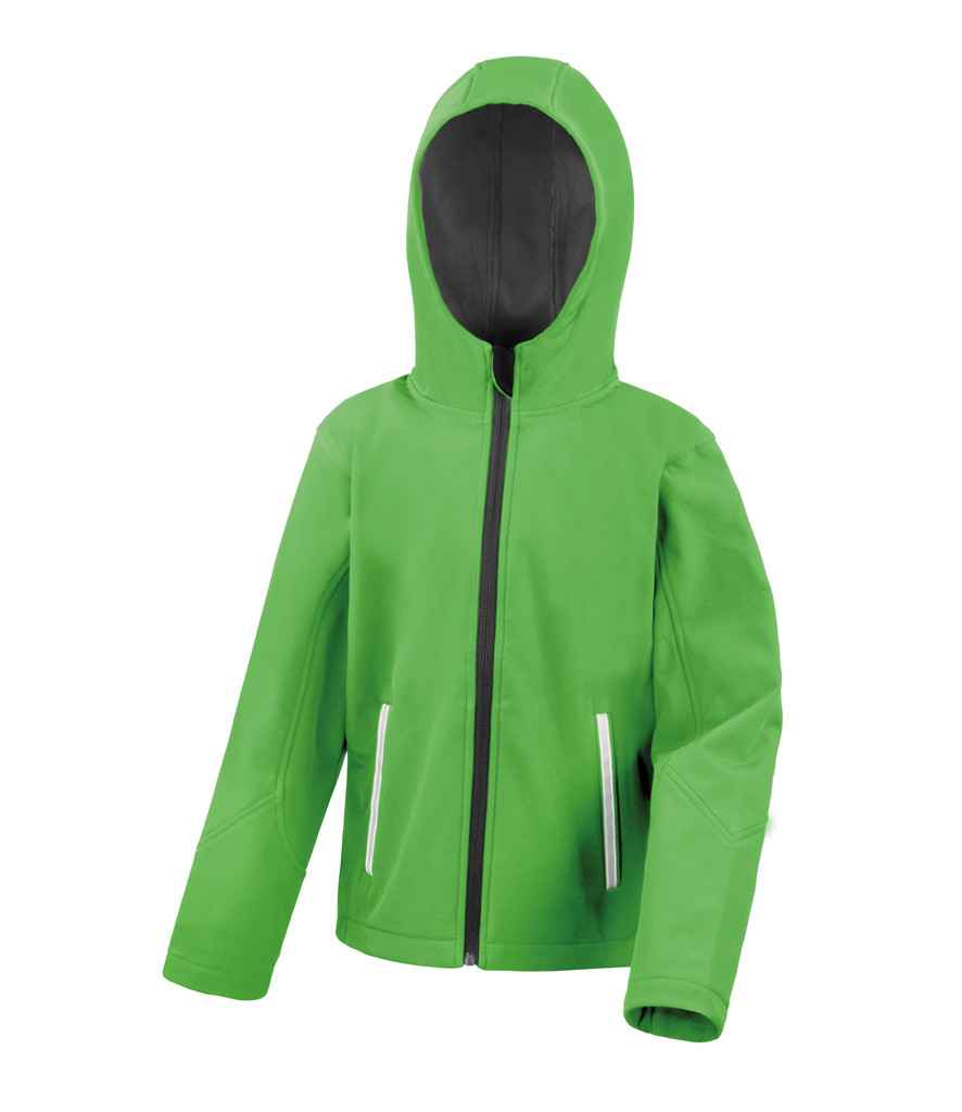 Result - Core Kids TX Performance Hooded Soft Shell Jacket - Pierre Francis