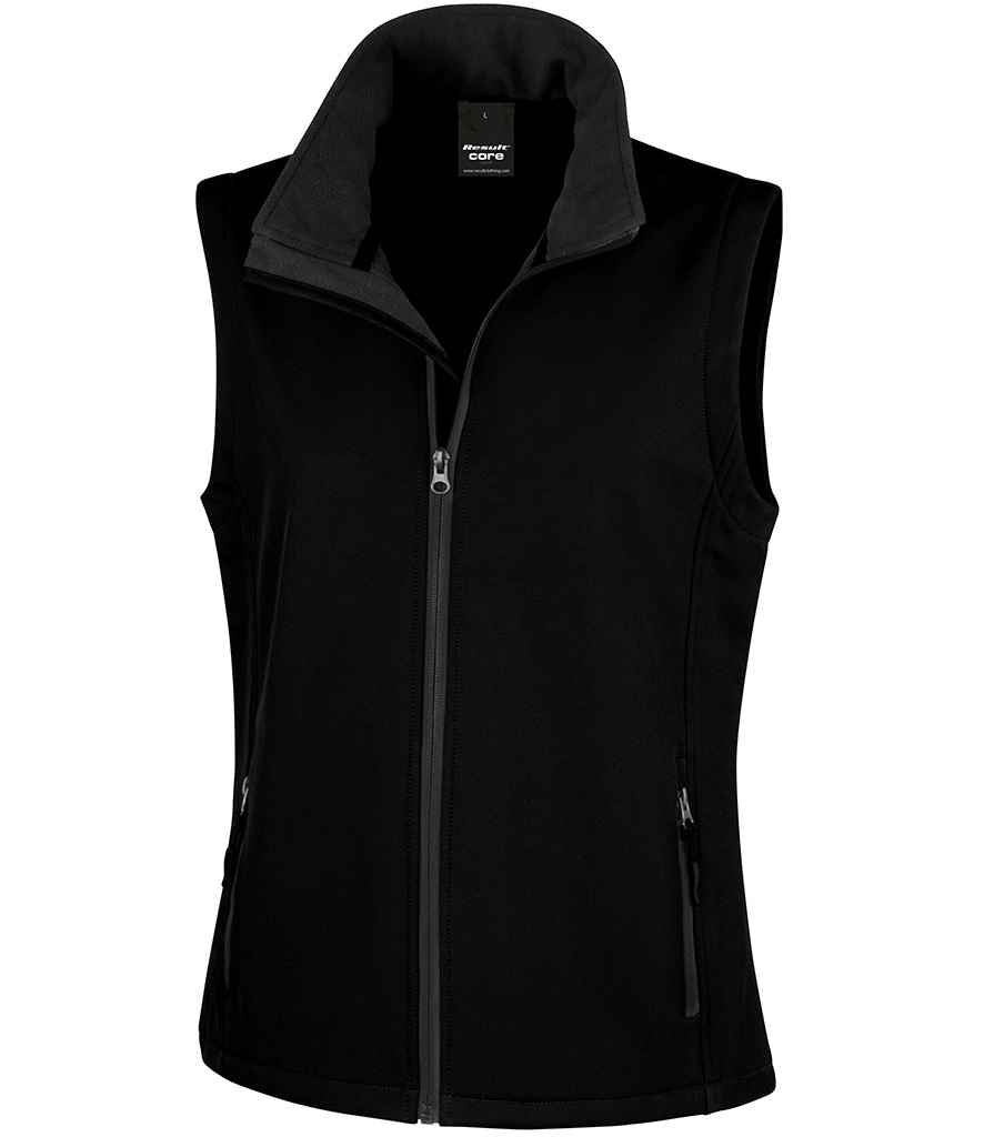 Result - Core Ladies Printable Soft Shell Bodywarmer - Pierre Francis