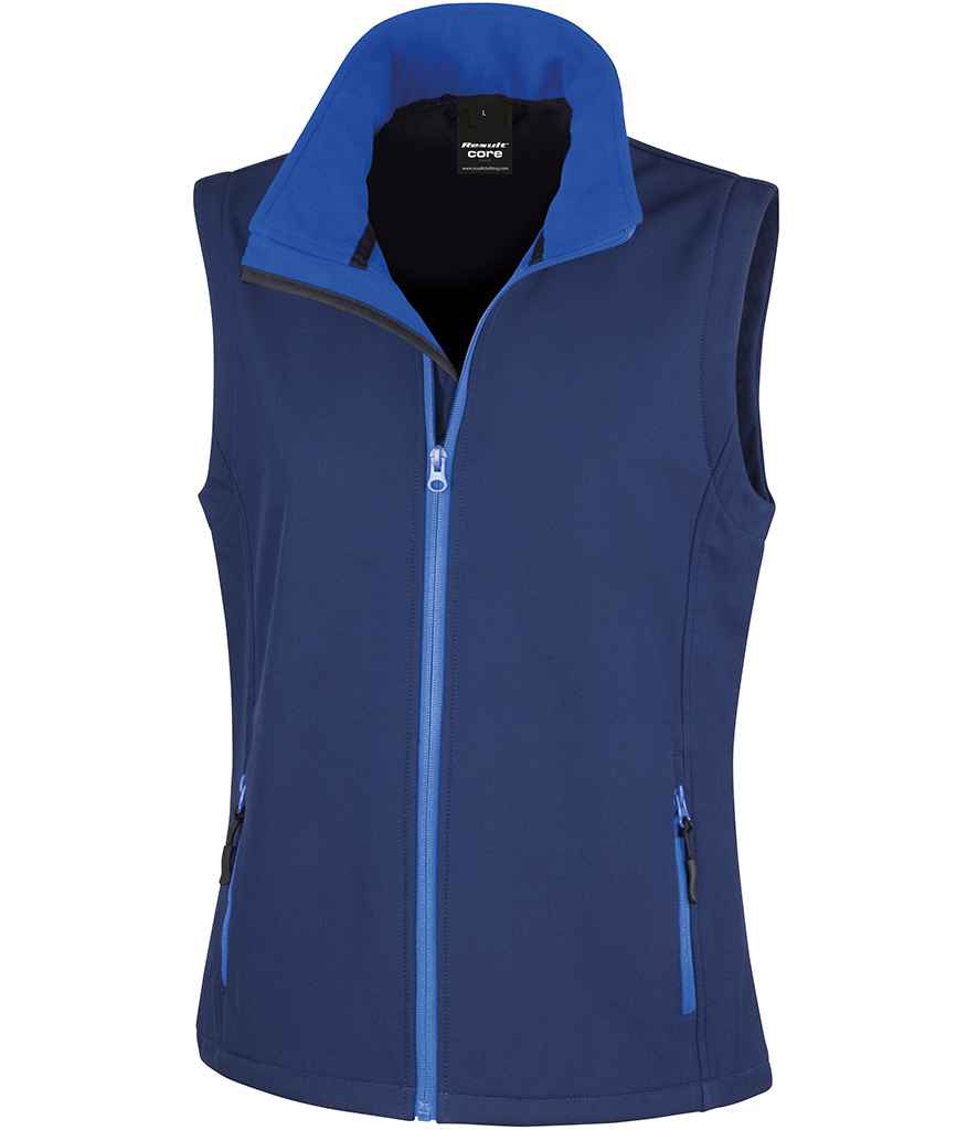 Result - Core Ladies Printable Soft Shell Bodywarmer - Pierre Francis