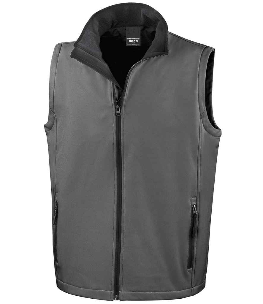 Result Core - Printable Soft Shell Bodywarmer - Pierre Francis