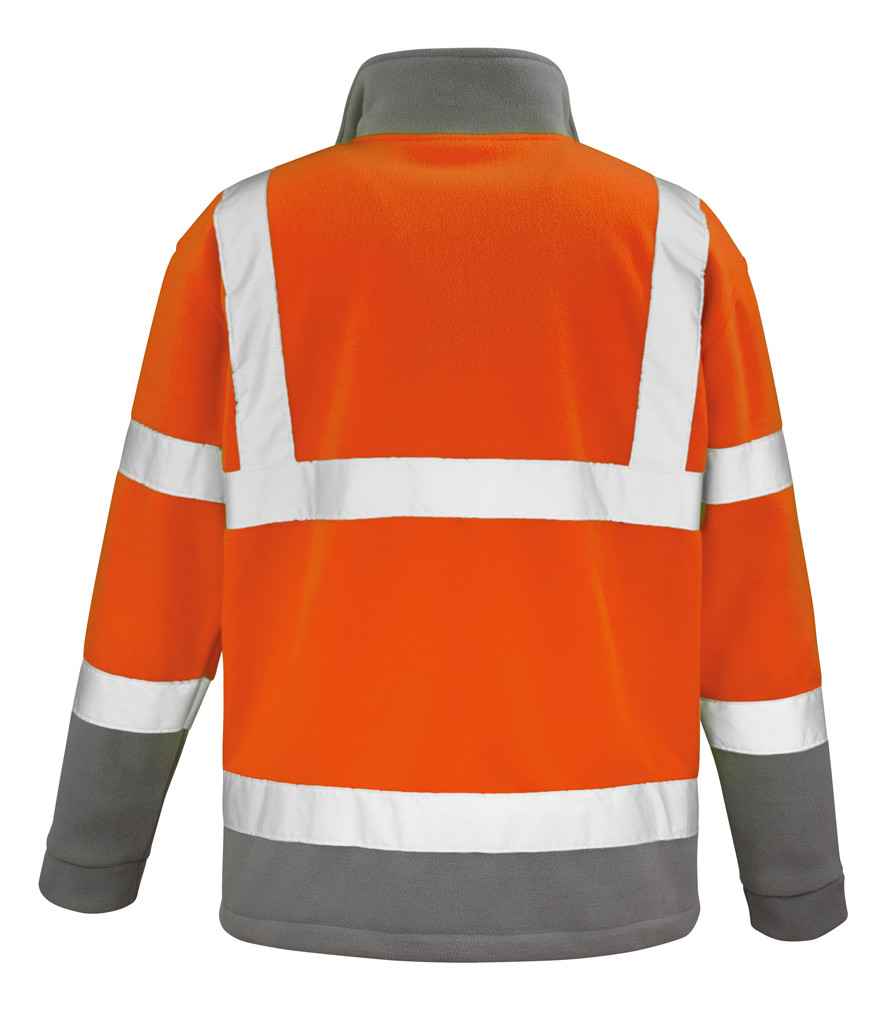 Result - Safe-Guard Hi-Vis Micro Fleece Jacket - Pierre Francis