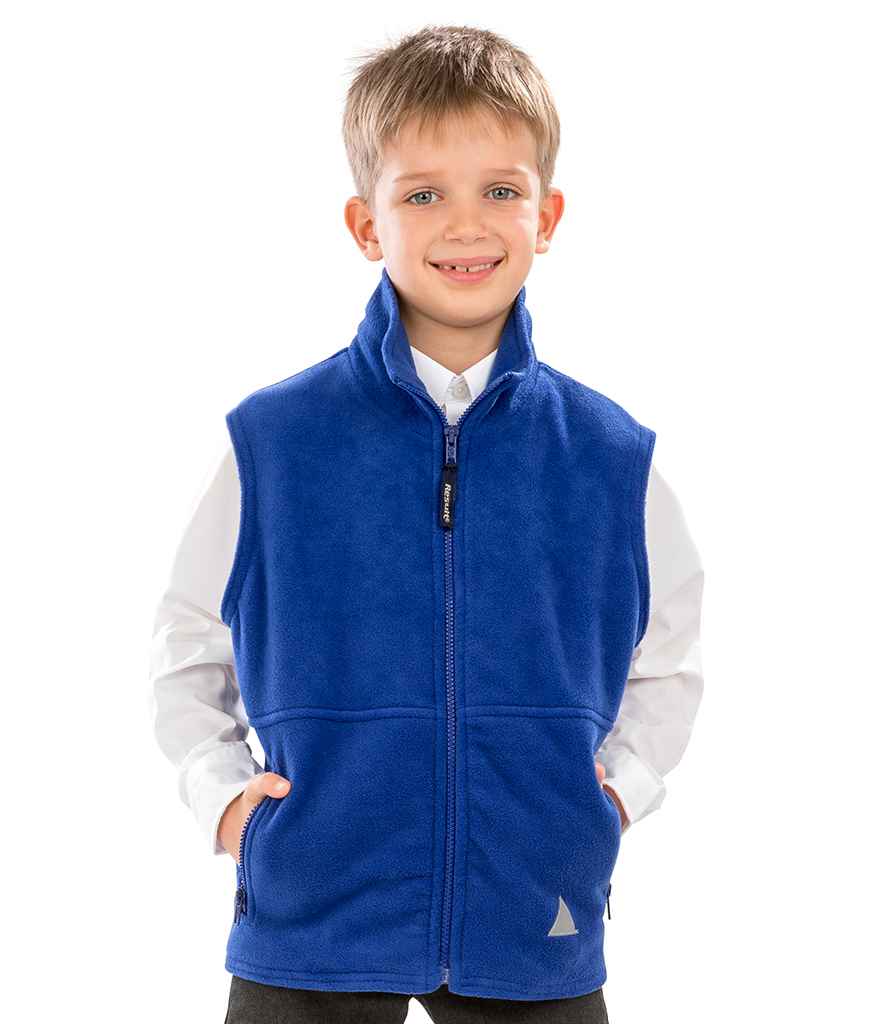 Result - Kids / Youths Polartherm™ Fleece Bodywarmer - Pierre Francis