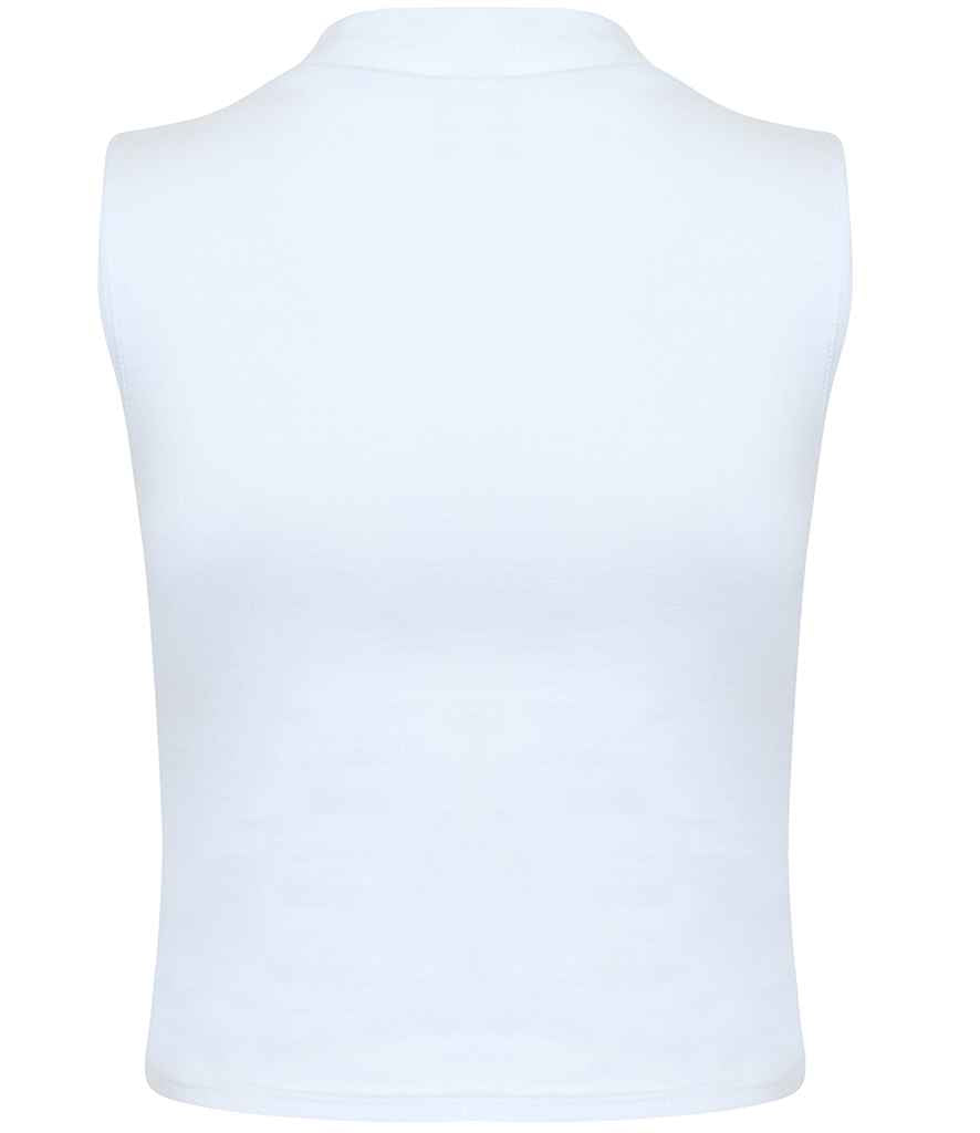 SF - Ladies High Neck Crop Vest - Pierre Francis