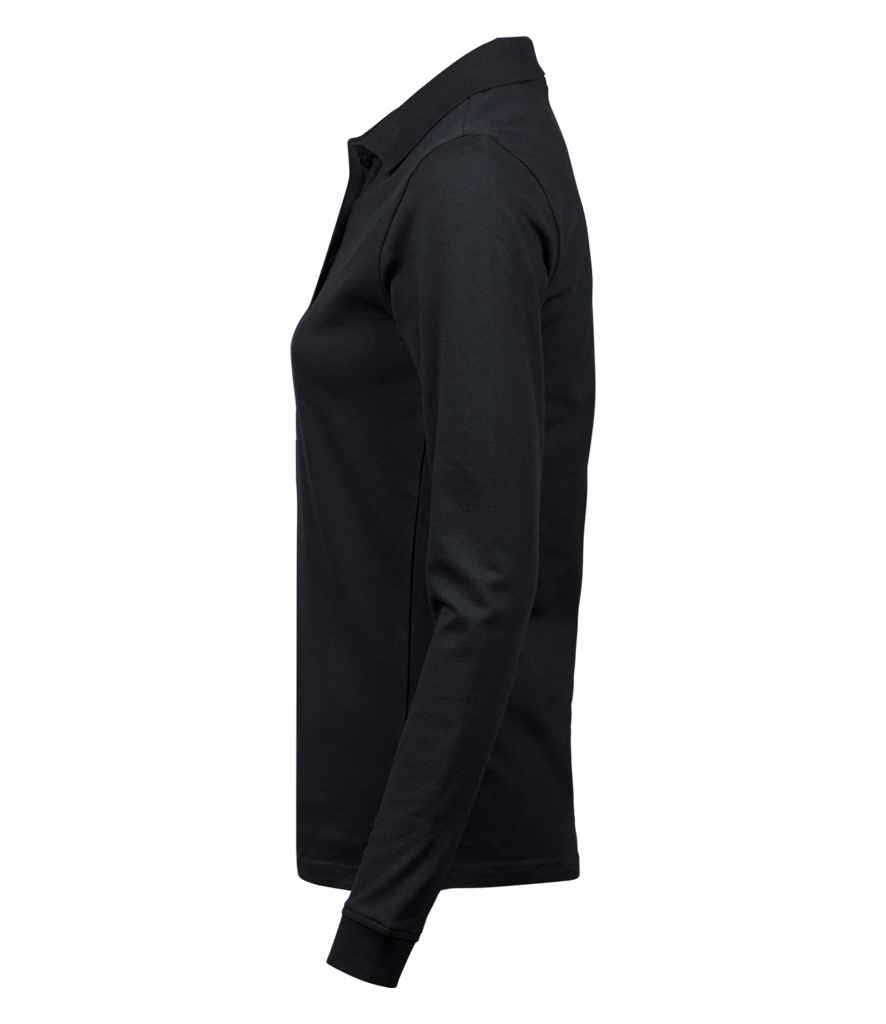 Tee Jays - Ladies Luxury Stretch Long Sleeve Polo Shirt - Pierre Francis