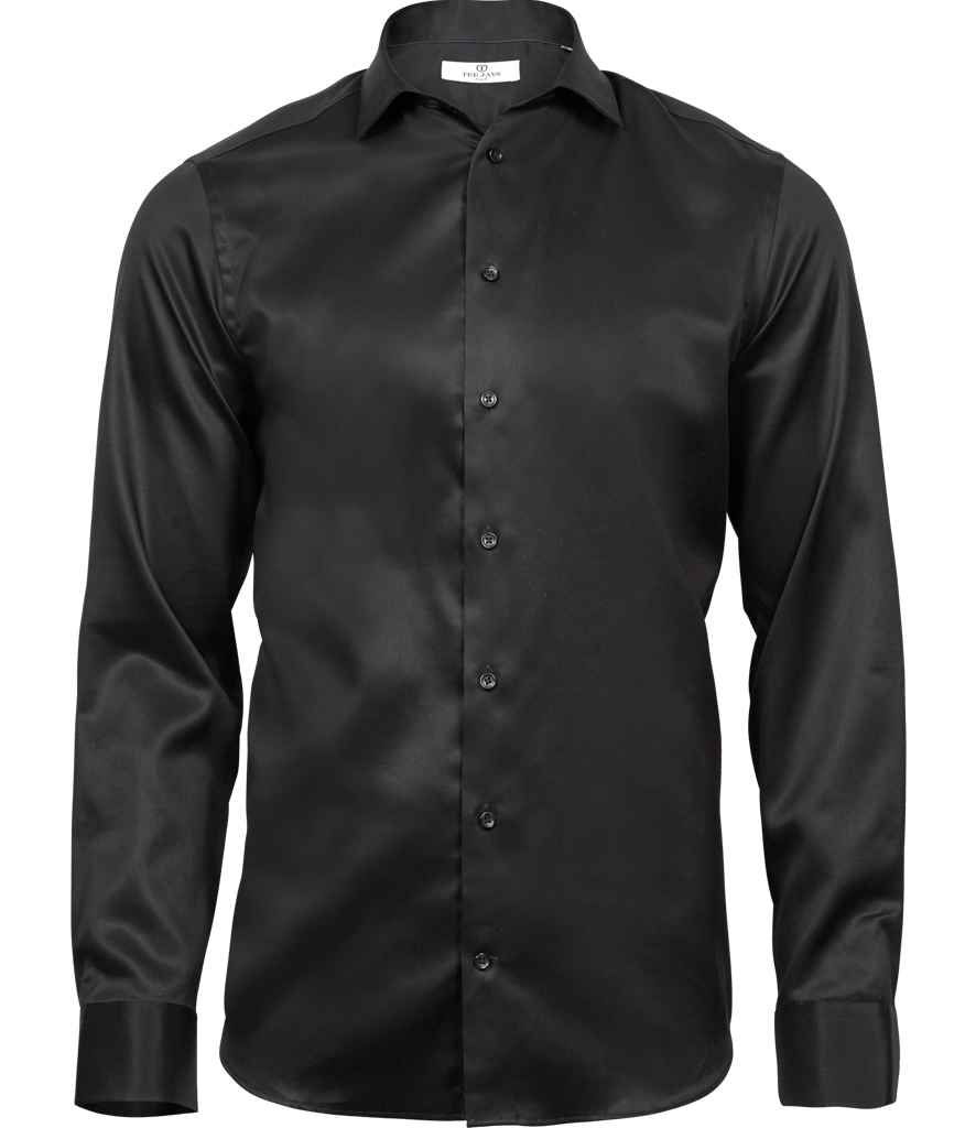 Tee Jays - Luxury Slim Fit Long Sleeve Oxford Shirt - Pierre Francis