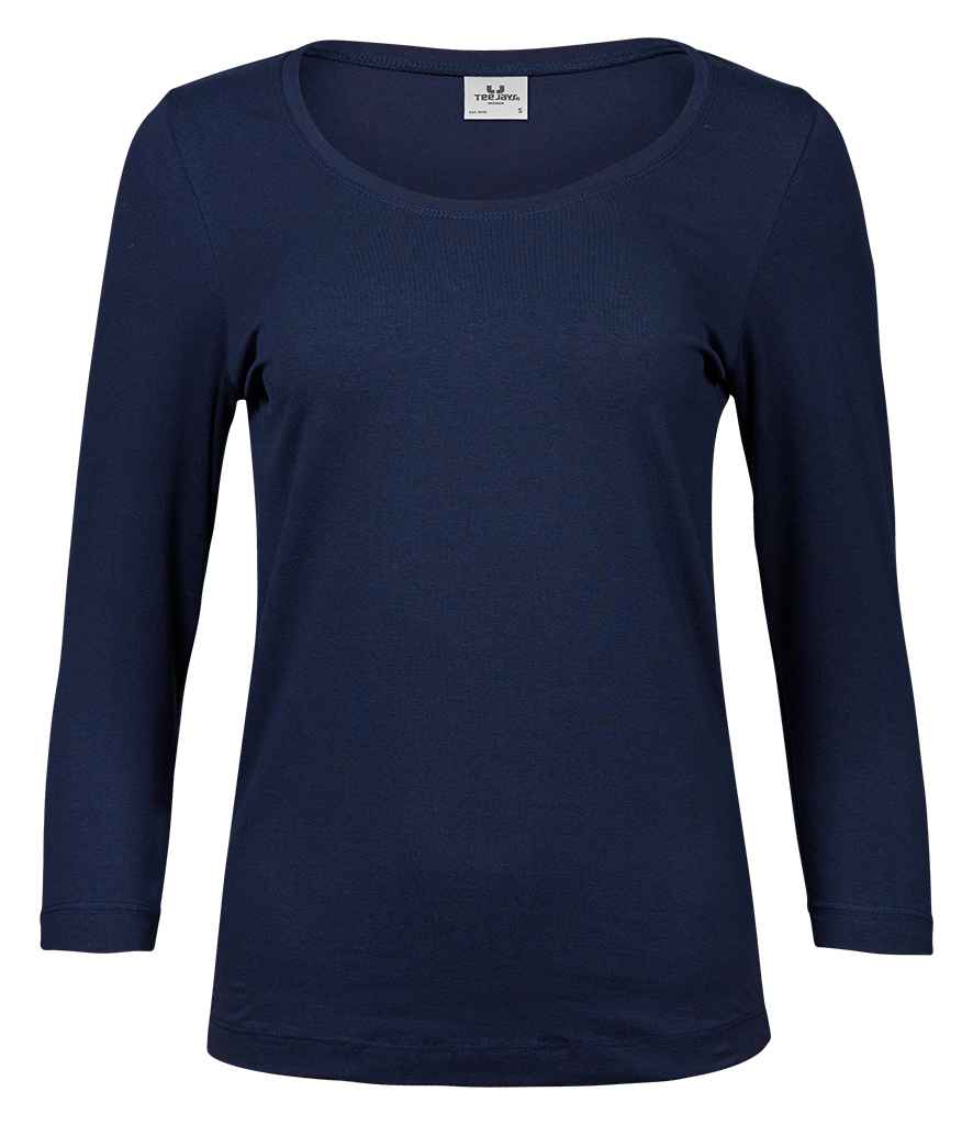 Tee Jays - Ladies Stretch 3/4 Sleeve T-Shirt - Pierre Francis