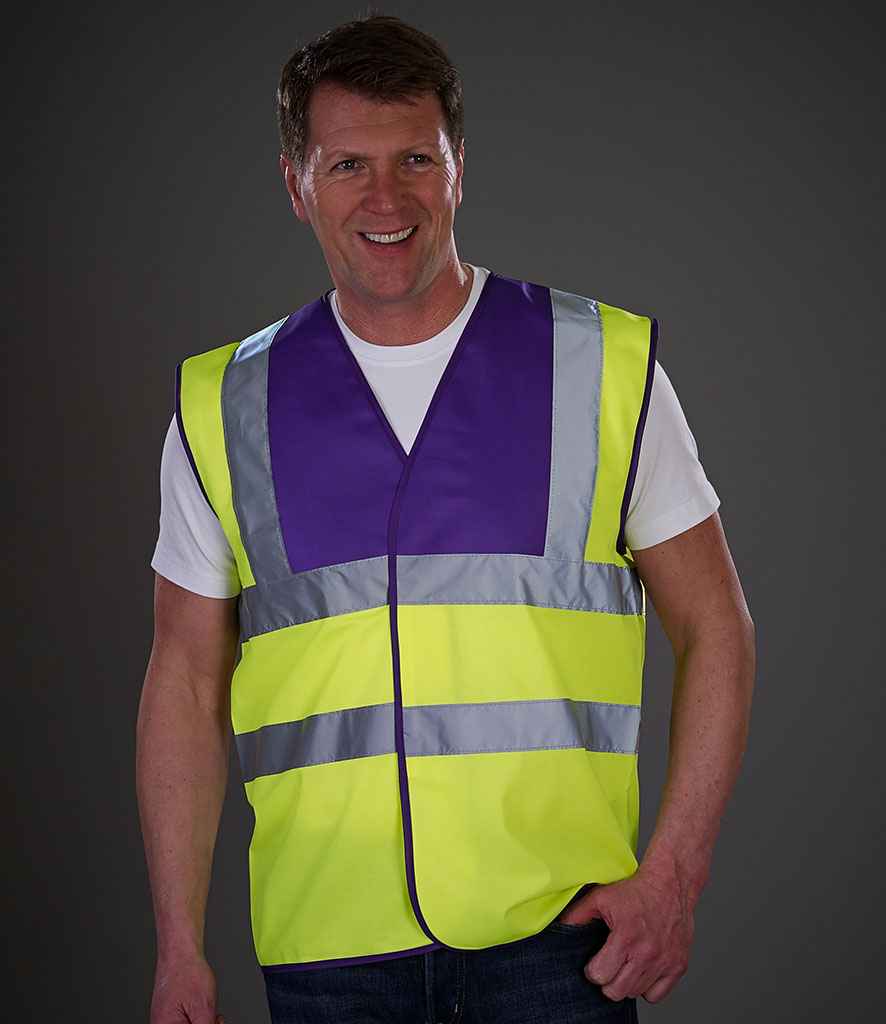 Yoko - Hi-Vis Two Band and Braces Waistcoat - Pierre Francis